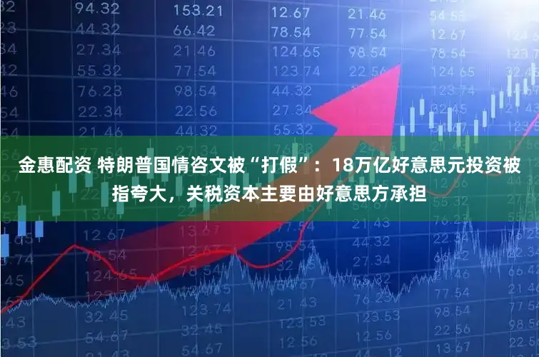 金惠配资 特朗普国情咨文被“打假”：18万亿好意思元投资被指夸大，关税资本主要由好意思方承担