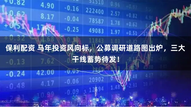 保利配资 马年投资风向标，公募调研道路图出炉，三大干线蓄势待发！