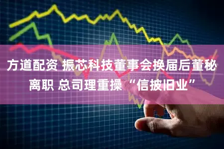方道配资 振芯科技董事会换届后董秘离职 总司理重操 “信披旧业”