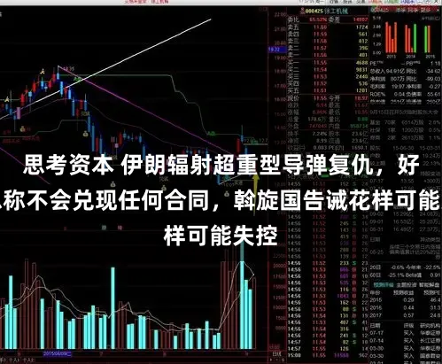 思考资本 伊朗辐射超重型导弹复仇，好意思称不会兑现任何合同，斡旋国告诫花样可能失控