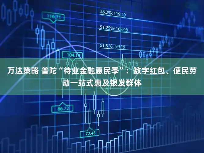 万达策略 普陀“待业金融惠民季”：数字红包、便民劳动一站式惠及银发群体