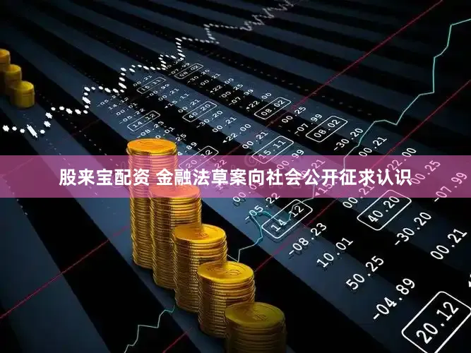 股来宝配资 金融法草案向社会公开征求认识